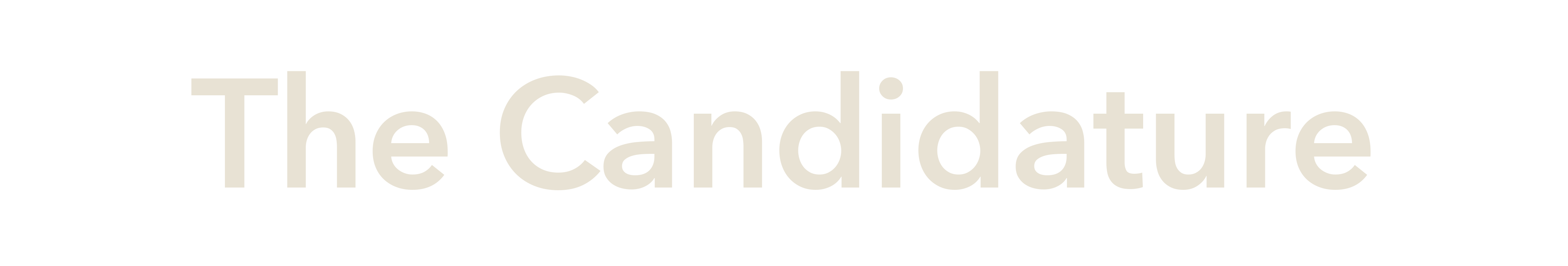 The Candidature