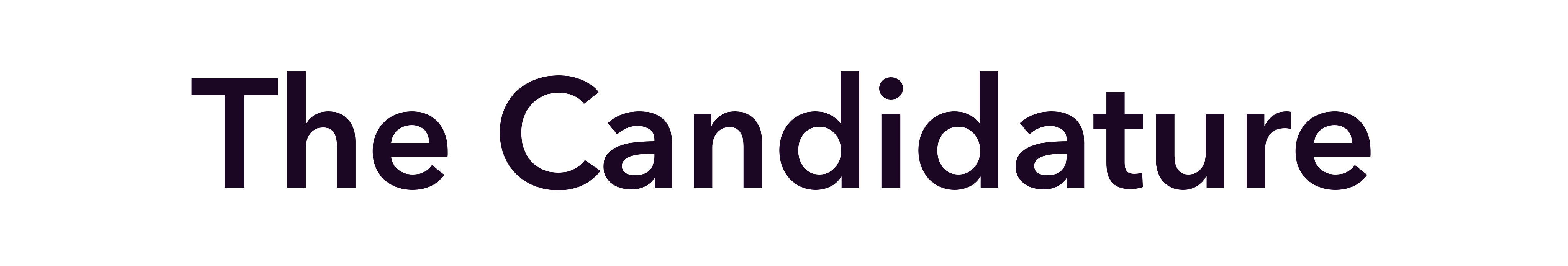 The Candidature
